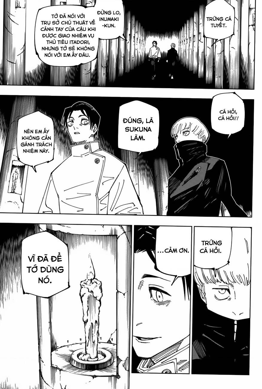 jujutsu kaisen - chú thuật hồi chiến chapter 222 12