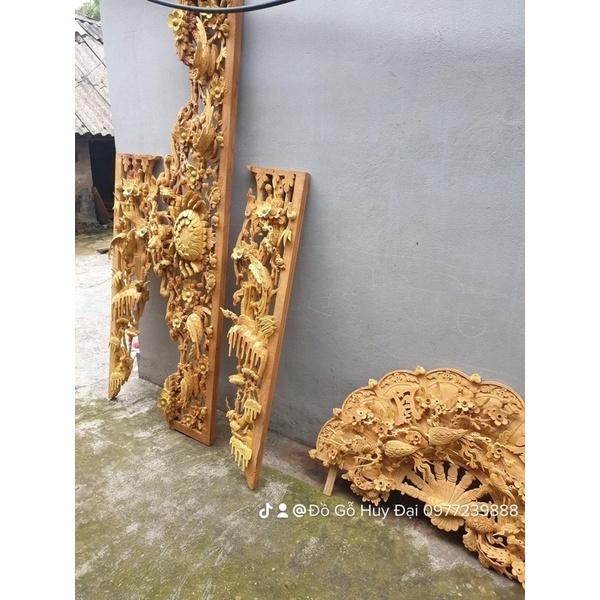 Quạt gỗ mít ta 197cm