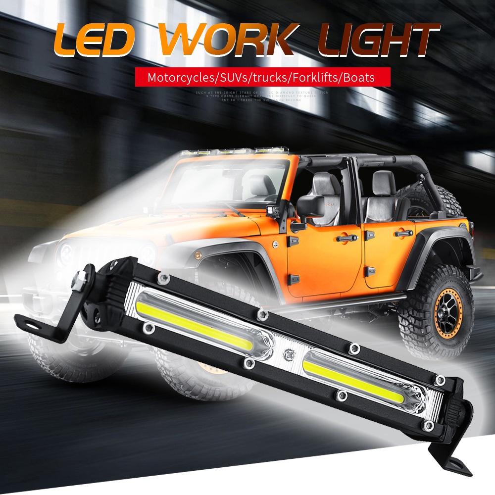 Đèn LED sương mù chiếu sáng dạng thanh 12V 24V 6500K cho xe hơi/ xe tải SUV