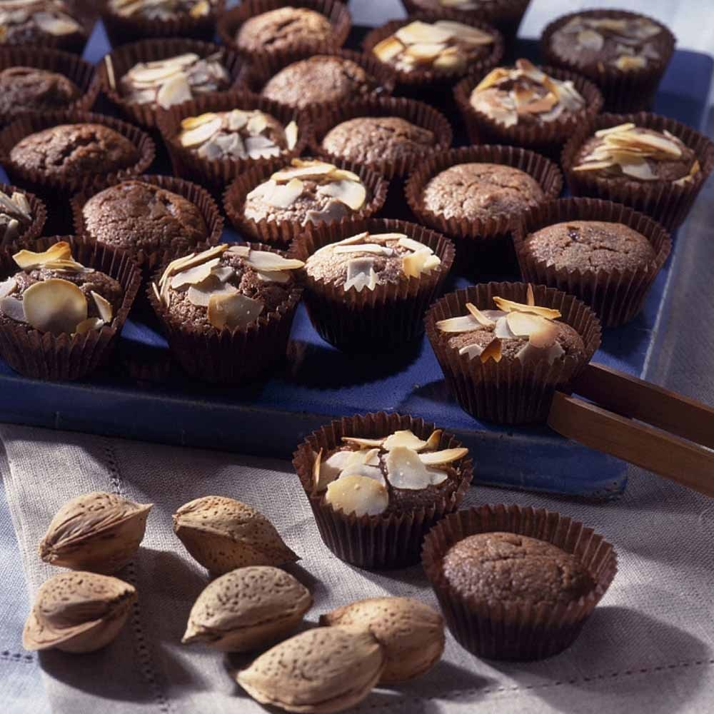 Khuôn Mini Muffin Chống Dính Thép Carbon Cupcake 24 ô
