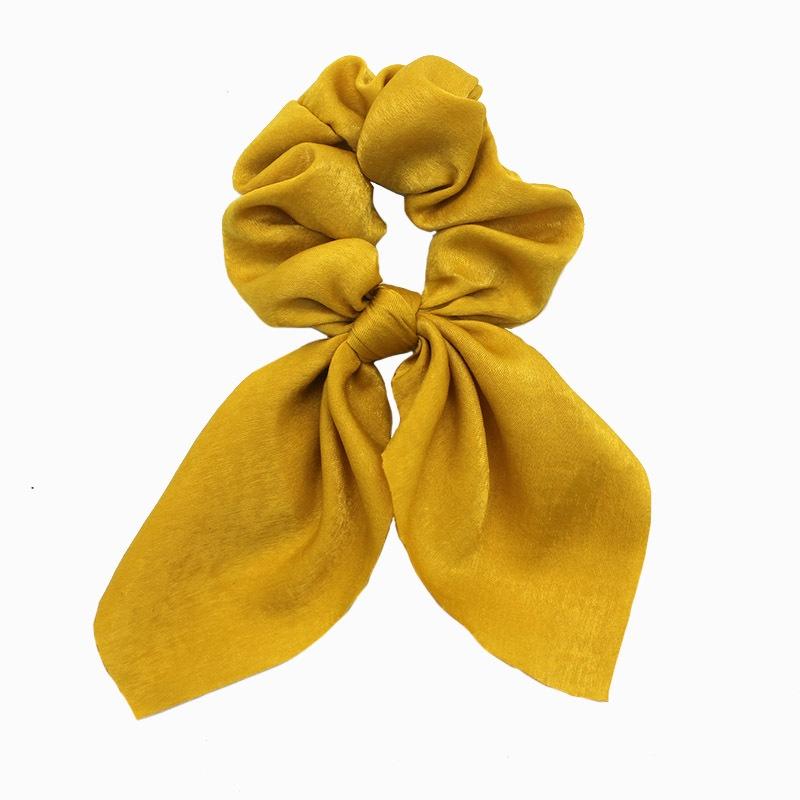 DÂY BUỘC TÓC/ CỘT TÓC NƠ SCRUNCHIES CÓ SẴN 10 CM, SATIN VÂN, TINH TẾ, SANG TRỌNG, TIỆN DỤNG, KTC.M18