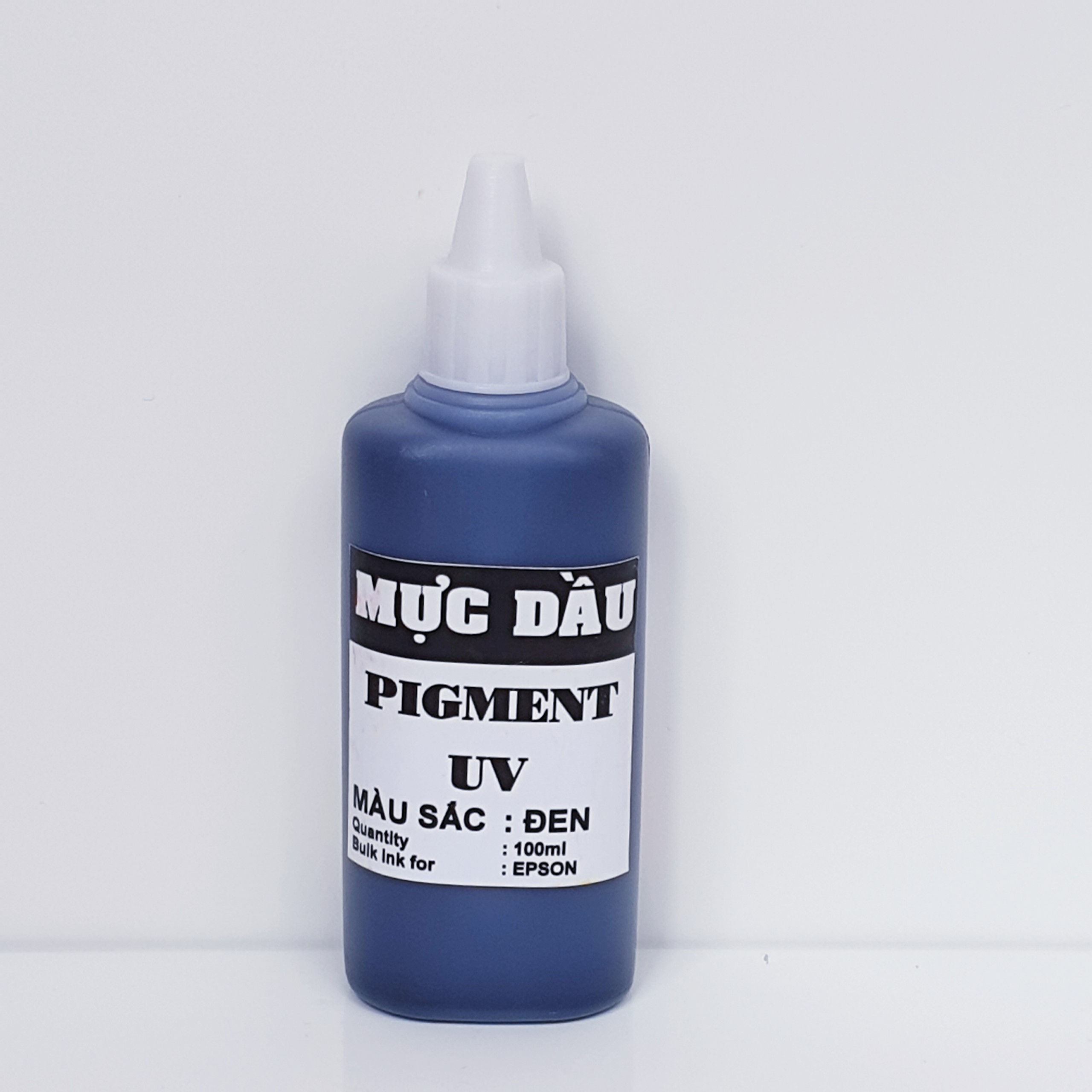 Bộ 6 màu Mực dầu - mực pigment uv dùng cho máy in phun màu Epson - Loại 100ml/màu