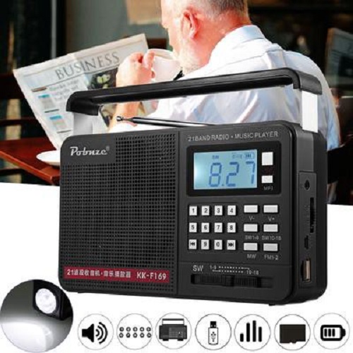 ĐÀI RADIO AM/FM/SW/USB NGHE NHẠC KK-F169 hàng nhập khẩu , chất lượng rất tốt