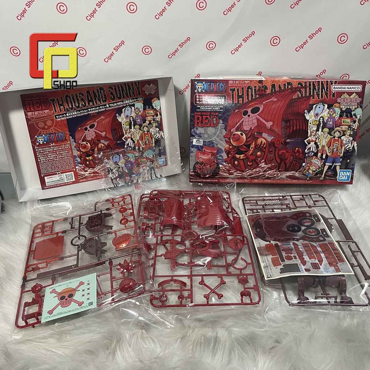 Mô hình Thuyền Sunny Film Red Bandai - Sunny Ship One piece film red - Tàu Sunny