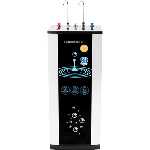 Máy lọc nước RO nóng nguội lạnh Sunhouse SHR76210CK 10 lõi - Hàng chính hãng