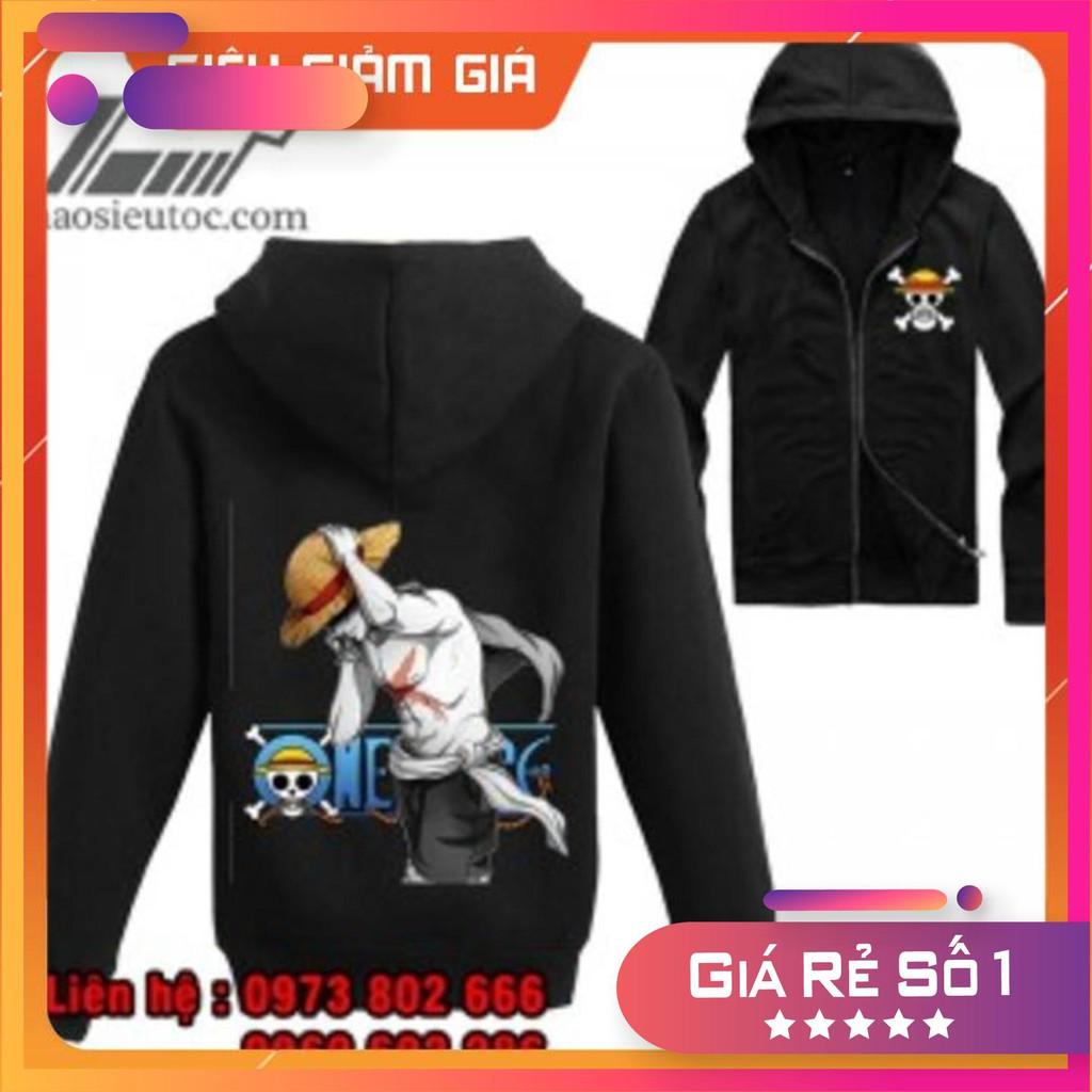 Áo khoác đen One Piece Luffy đẹp nhất rẻ chất lượng