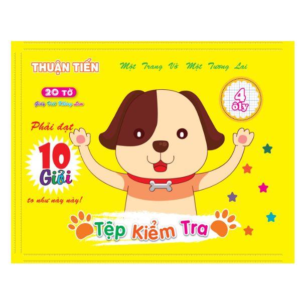 Tệp Kiểm Tra 4 Ô Ly Tân Thuận Tiến  20 Tờ