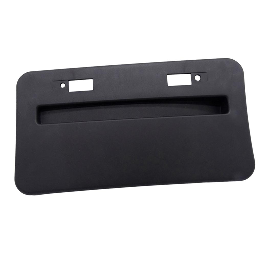 ABS License Plate Frame, 1 PC License Plate Holder, Auto Black License Plate Frame Rust-Proof, Weather-Proof Fit for Mitsubishi Lancer GTS EVO X 08-18