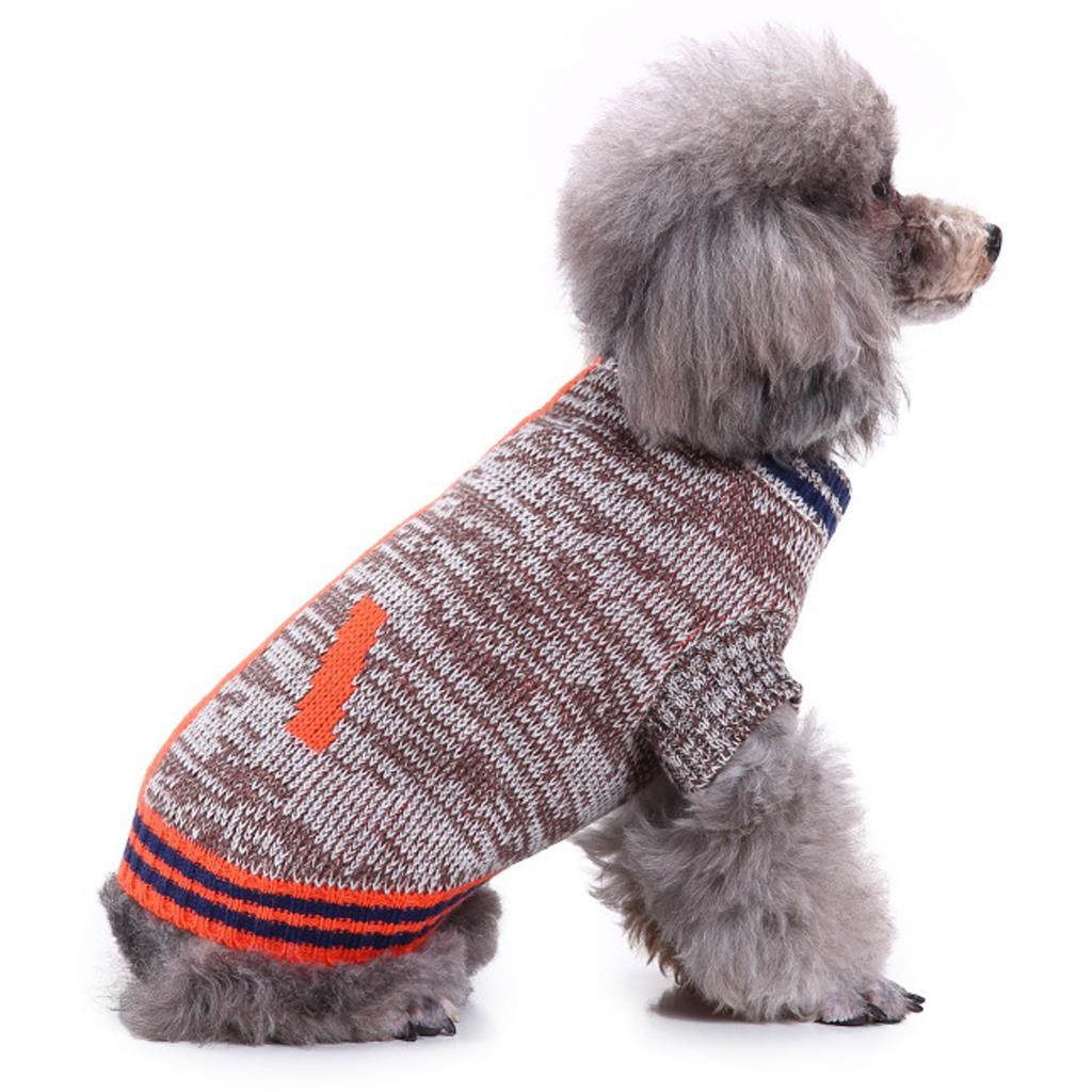 Dog Sweater Pet Puppy Thick Warm Clothes Jumper Winter Apperal