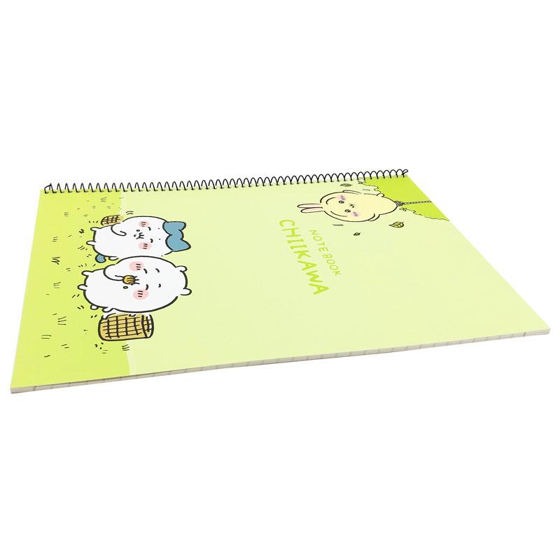 Sổ Lò Xo Kẻ Ngang Chiikawa Ver.2 - Magic Channel MJ-01-244D - Màu Xanh Lá