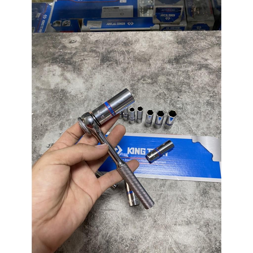 Đầu Tuýp, Khẩu Dài 1/4 Kingtony 2235 Đủ Size 4-14mm