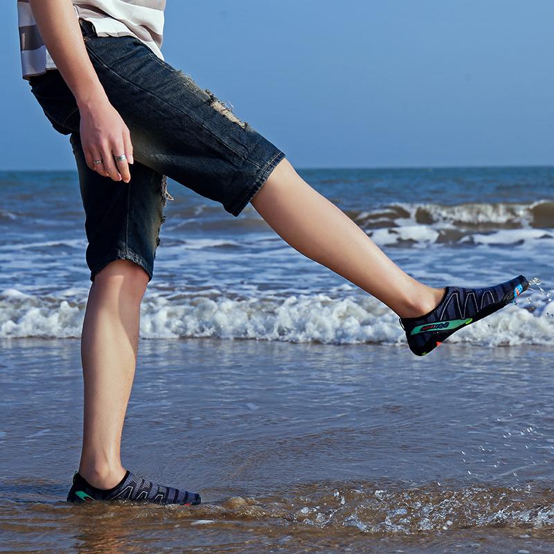 Summer Women Sandals Bãi biển Giày Nước Bơi nhanh chóng Bơi Bơi giày dép bên bờ biển Surf Stream Shoes Sleakers Slippers Color: Water Shoes 3 Shoe Size: 4
