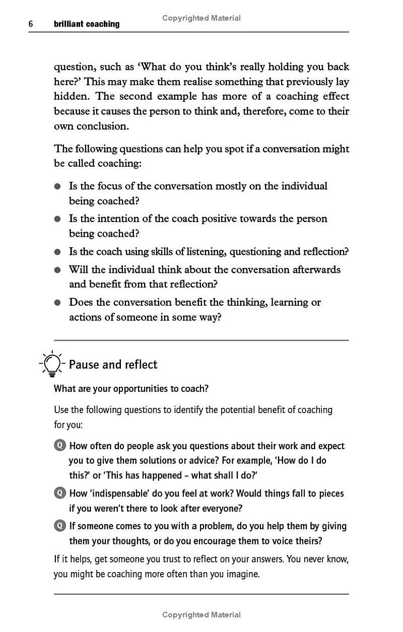 Sách ngoại văn: Brilliant Coaching