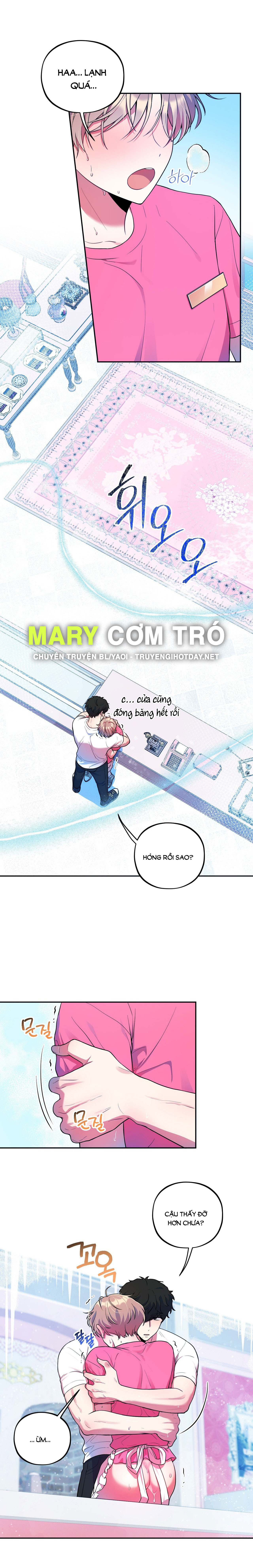 [Tuyển Tập Truyện Ngắn Giả Lập Hẹn Hò] Giờ Cậu Đi Xuống Hộ Tôi Không Được Sao chapter 5.1 - Trang 5