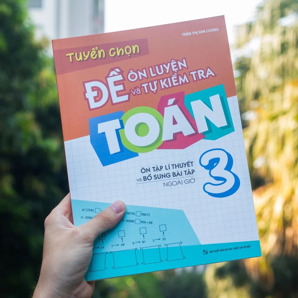 Sách: Combo Bài Tập Trắc Nghiệm + Tuyển Chọn Đề Ôn Luyện Và Tự Kiểm Tra Toán Lớp 3