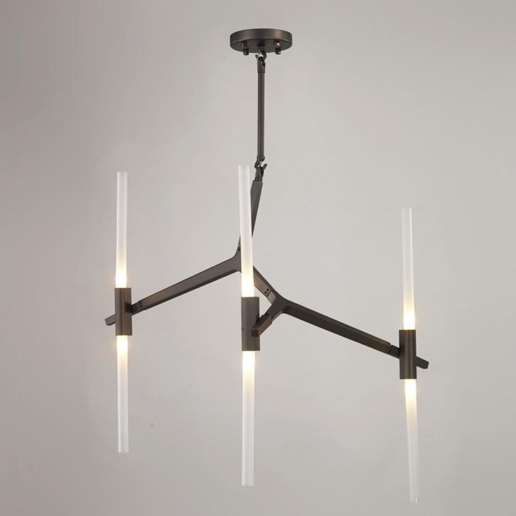 Đèn chùm MINION xương cá 6 tay phong cách hiện đại, độc đáo.