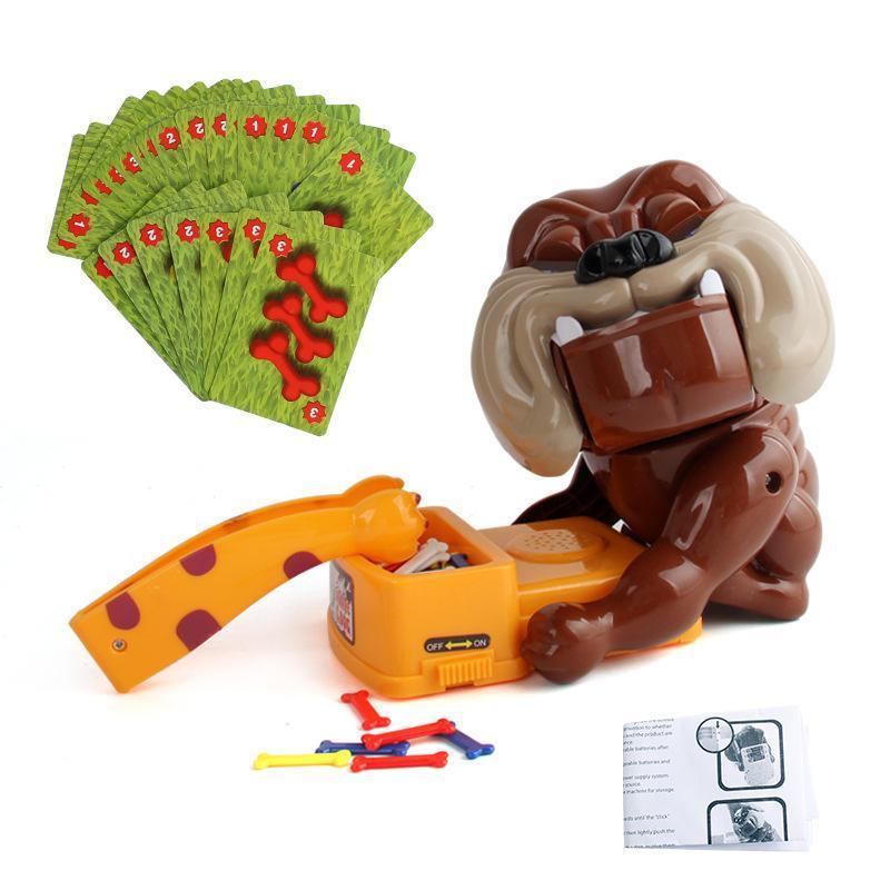 Đồ Chơi Chó Gặm Xương Có Thẻ Bài Và Nhạc