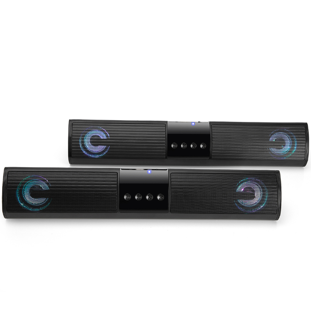 Loa bluetooth A2, loa không dây để bàn âm thanh chân thực, thiết kế loa kép siêu bass, Led chuyển màu, kết nối được với điện thoại, tivi, laptop- Hàng nhập khẩu