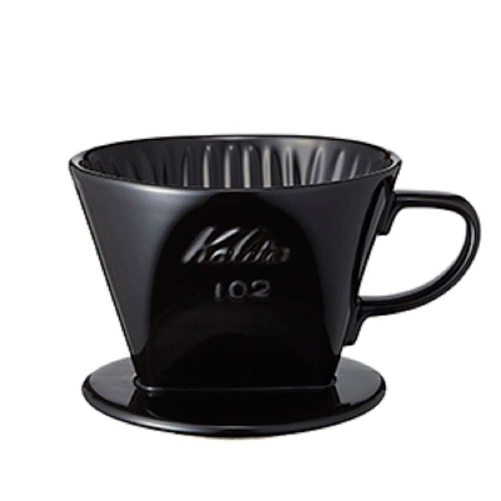 PHỄU LỌC CÀ PHÊ BẰNG SỨ KALITA 102 MÀU ĐEN 2-4 CUPS