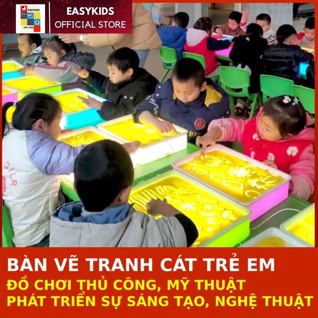 Đồ chơi vẽ tranh, Bàn vẽ tranh cát giúp trẻ phát triển trí tuệ EASYKIDS