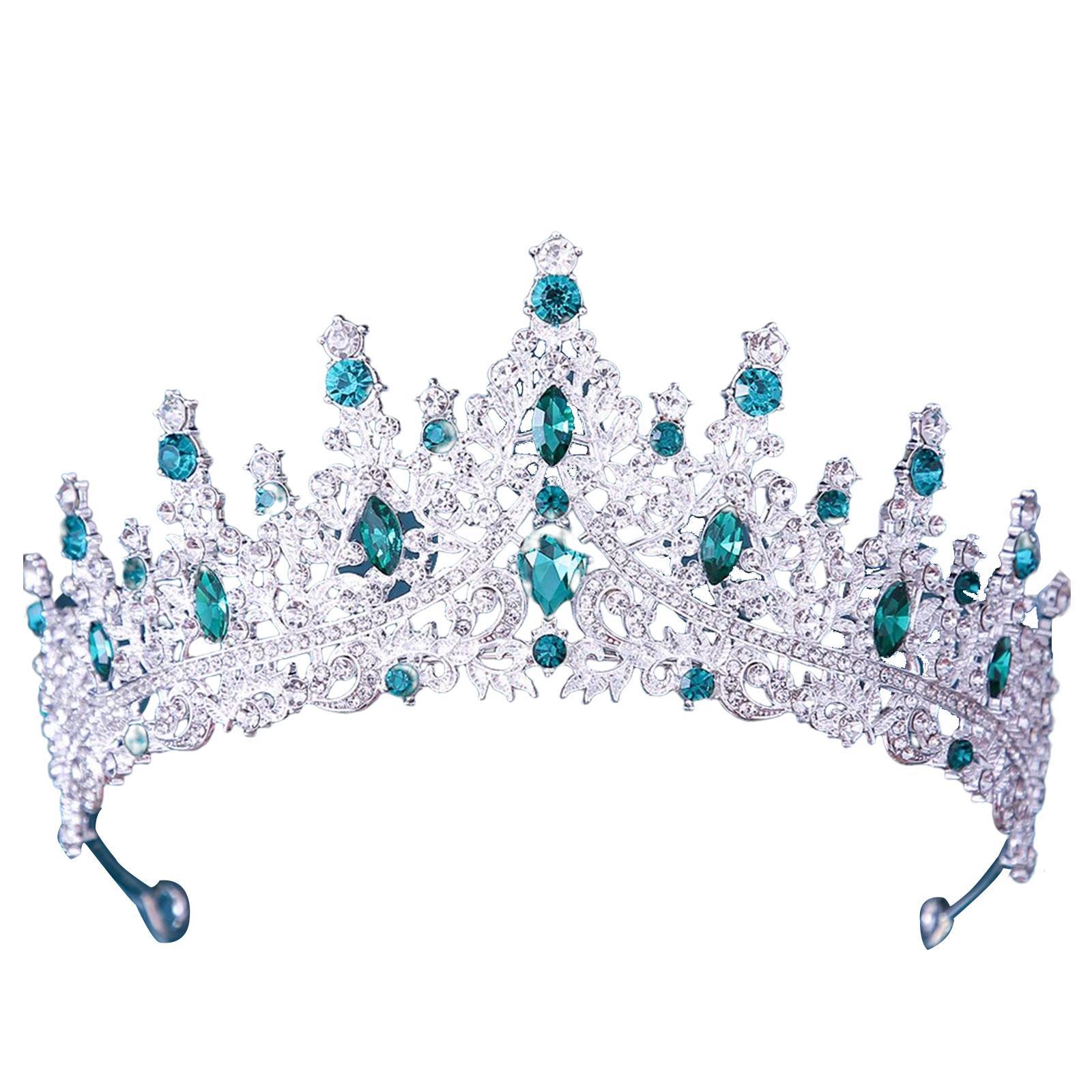 Bridal Wedding Princess Crystal Rhinestone Tiara Crowns Hair Band Headband