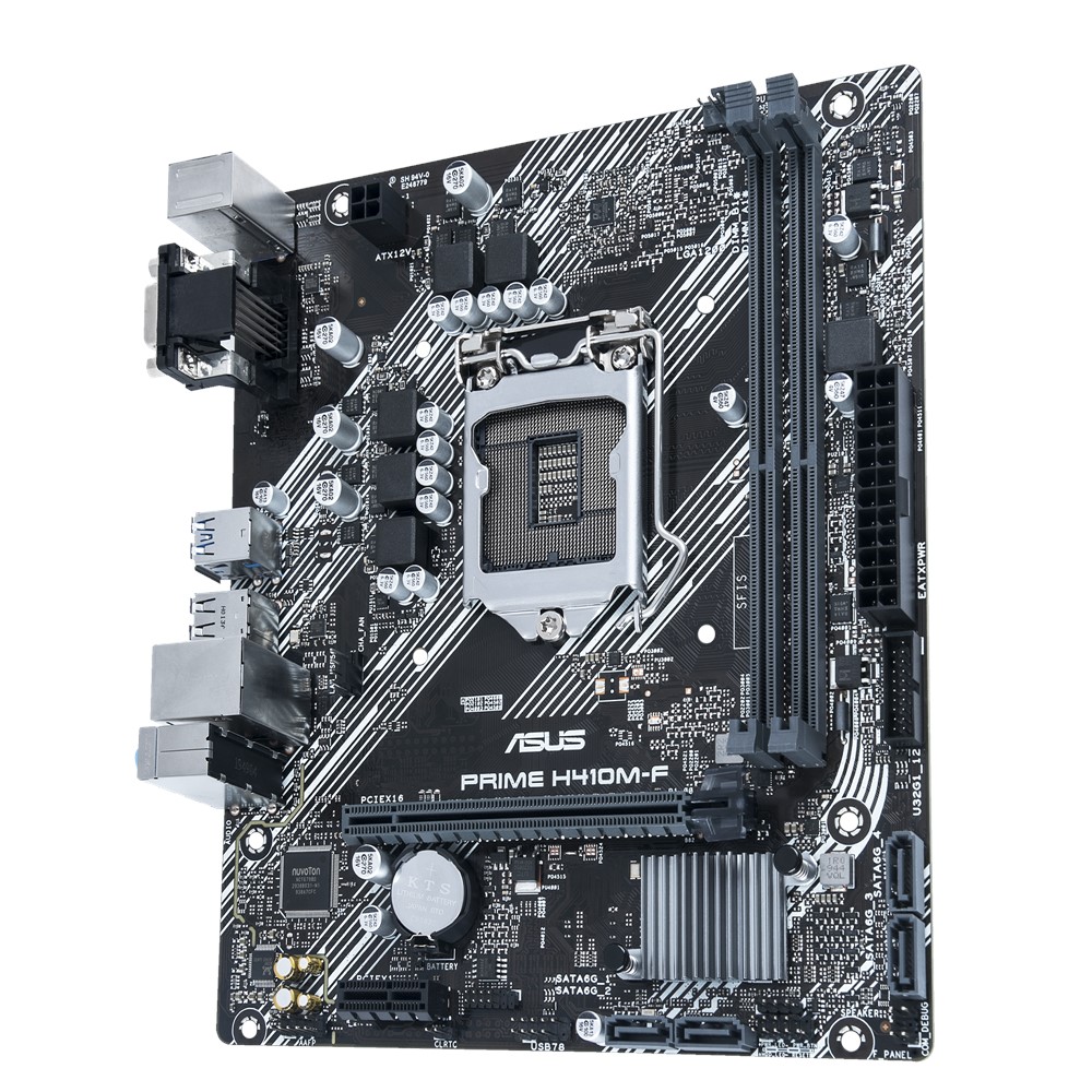 Hình ảnh Bo mạch chủ Mainboard ASUS PRIME H410M-F - Hàng Chính Hãng