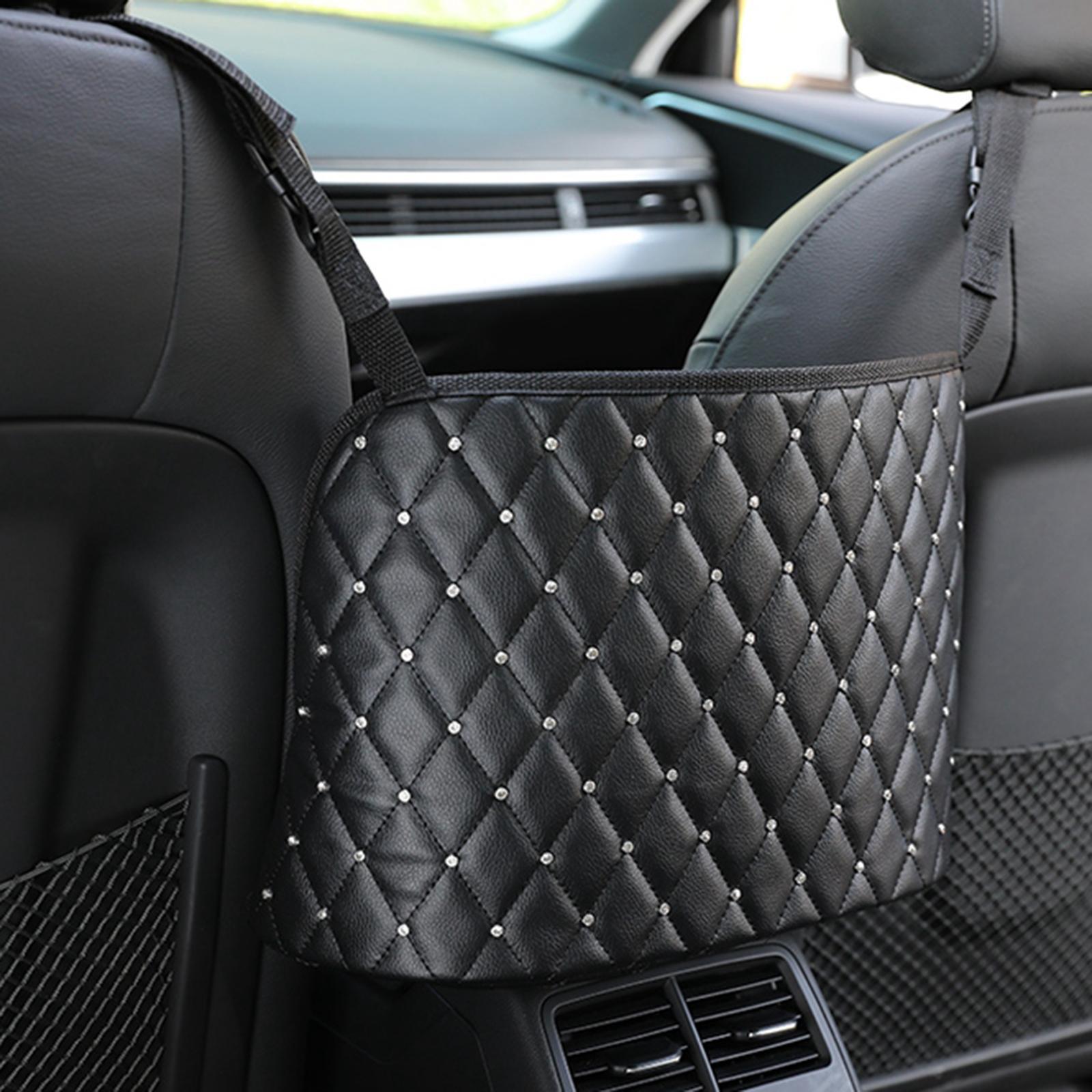 2 Packs Car Net Pocket Storage Bag Door Seat Side Back Holder Organizer Pouch