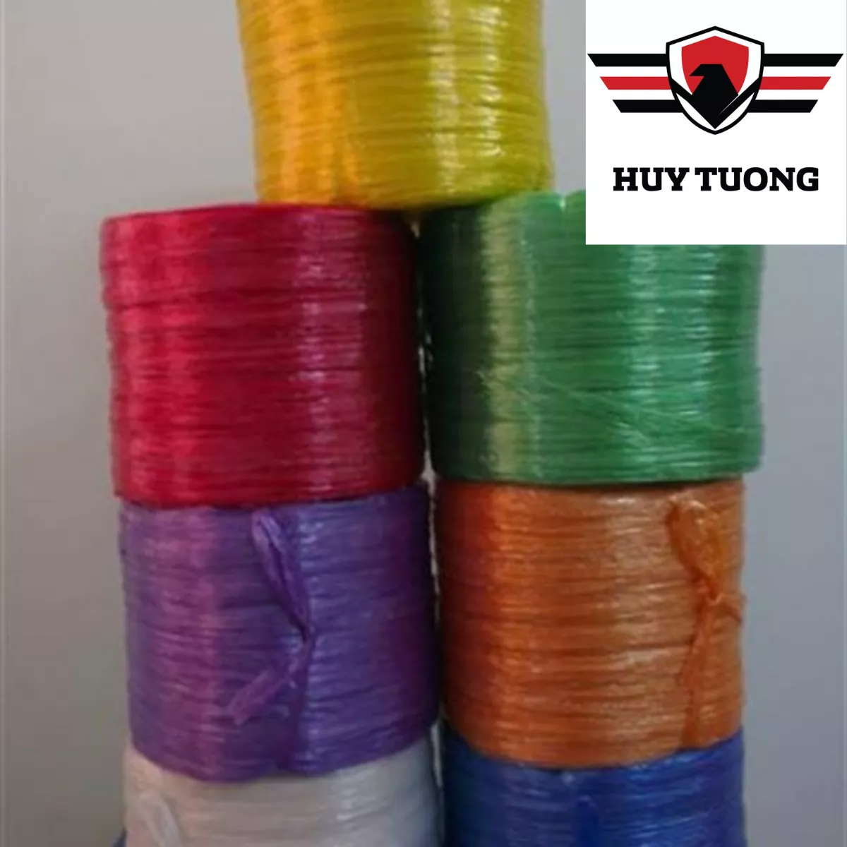Cuộn dây nilong buộc hàng, dây chắc chắn, buộc được vật nặng, an toàn khi sử dụng - Huy Tưởng