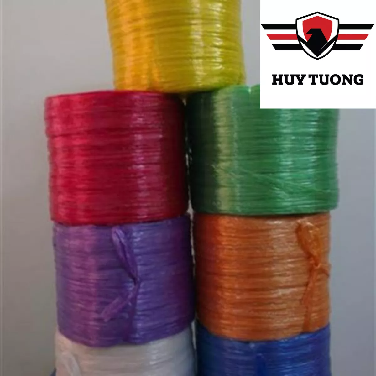 Cuộn dây nilong buộc hàng, dây chắc chắn, buộc được vật nặng, an toàn khi sử dụng ( Cuộn 700g ) - Huy Tưởng