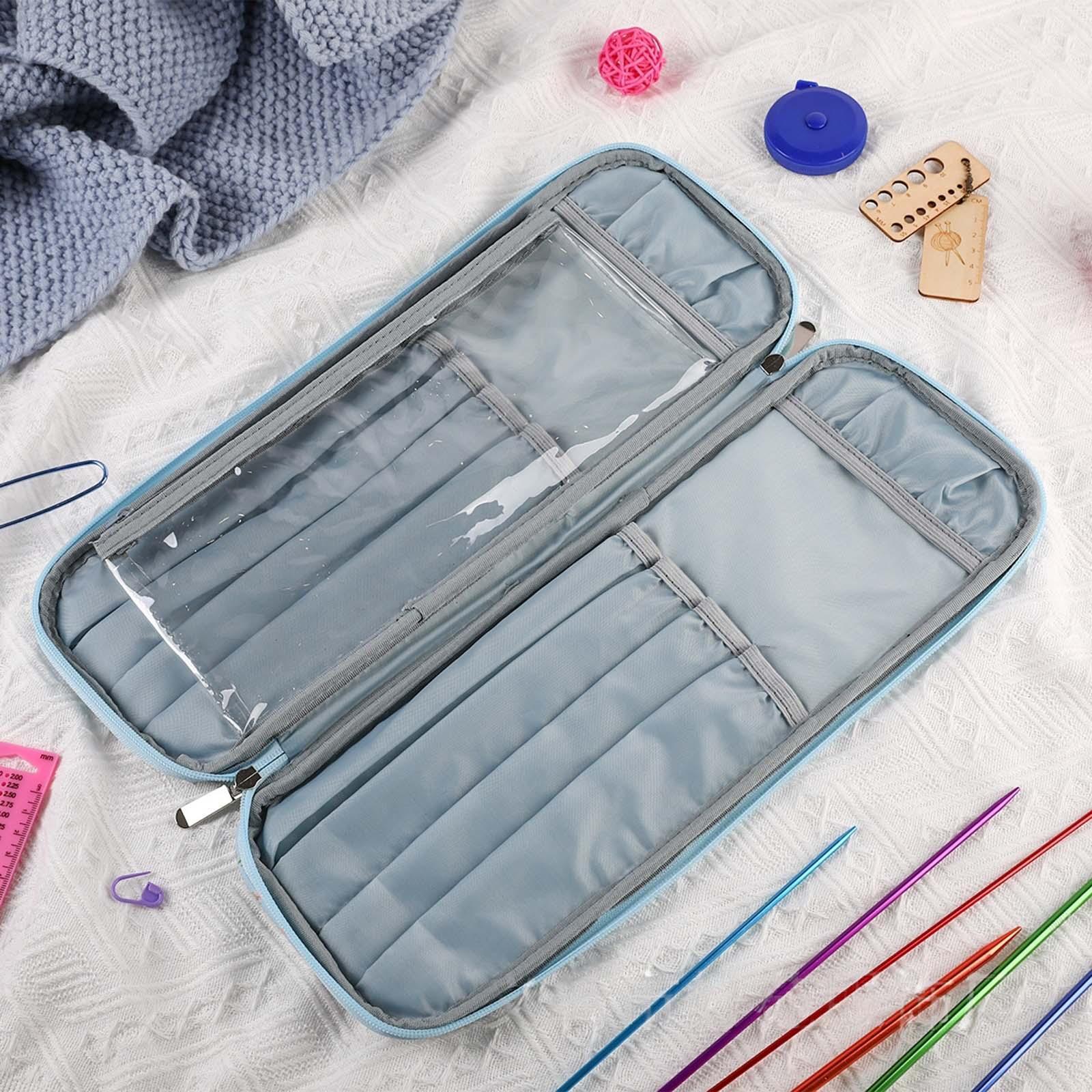 Crochet Hooks Storage Bag Everywhere Knitting Portable Crochet Hook Case Bag
