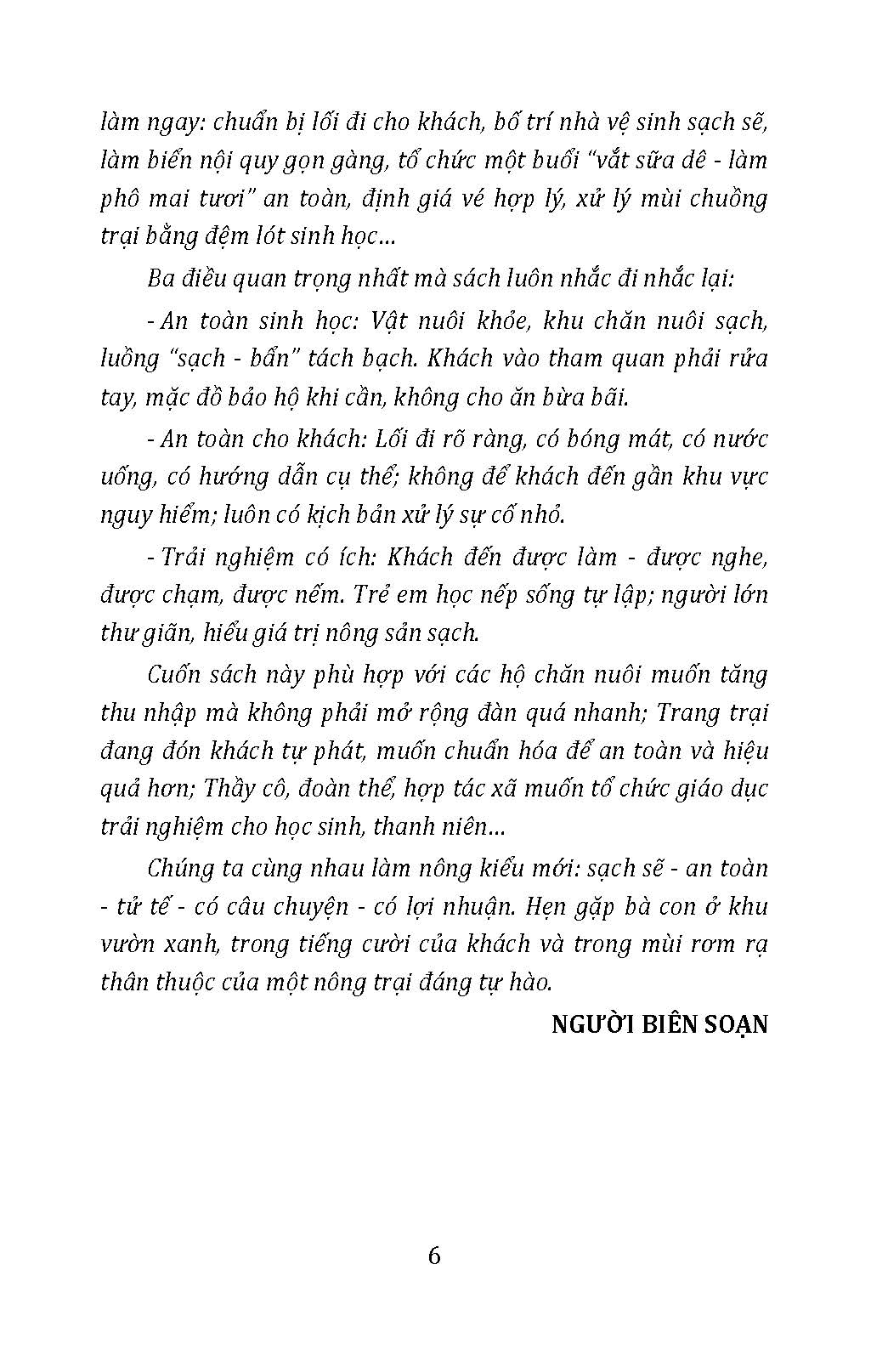 Làm Nông Kiểu Mới - Xanh, Sạch, Bền Vững: Vừa Chăn Nuôi Vừa Làm Du Lịch