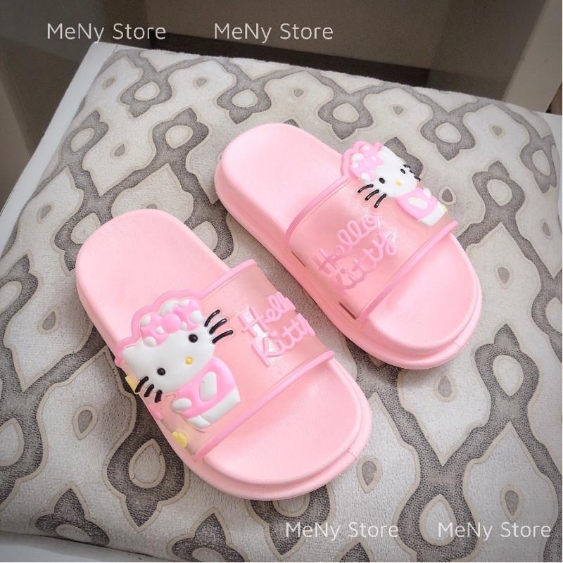 Dép lê Hello Kitty quai ngang đế mềm thời trang, dễ thương cho bé gái XNY-8839