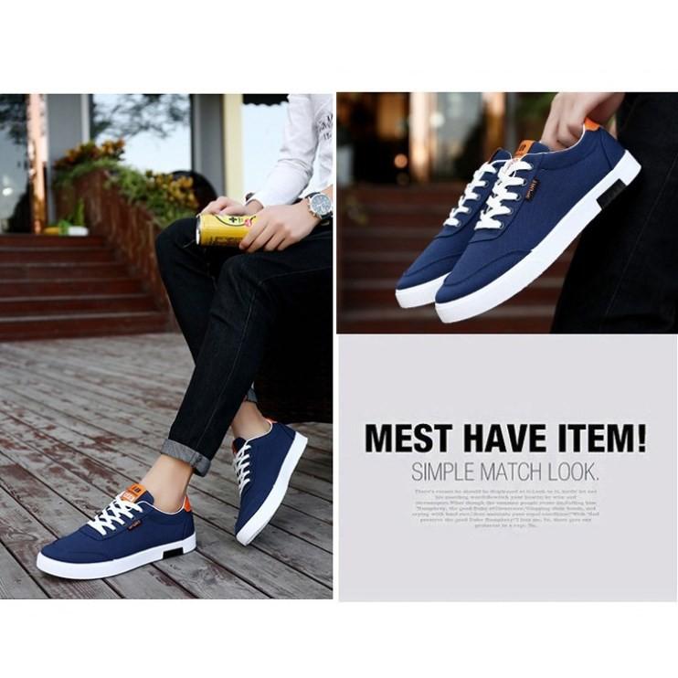 Giày Thể Thao Sneakers- G25-Dáng Đẹp - Xanh