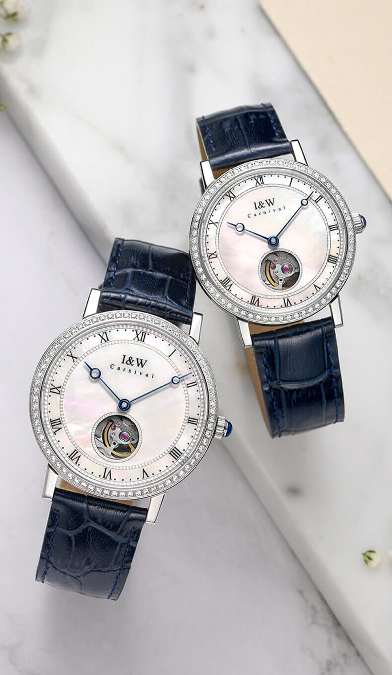 Đồng hồ nam chính hãng IW CARNIVAL IW616G-1 Kính sapphire ,chống xước ,Chống nước 30m ,Bảo hành 24 tháng,Máy cơ ,dây da cao cấp, thiết kế đơn giản dễ đeo