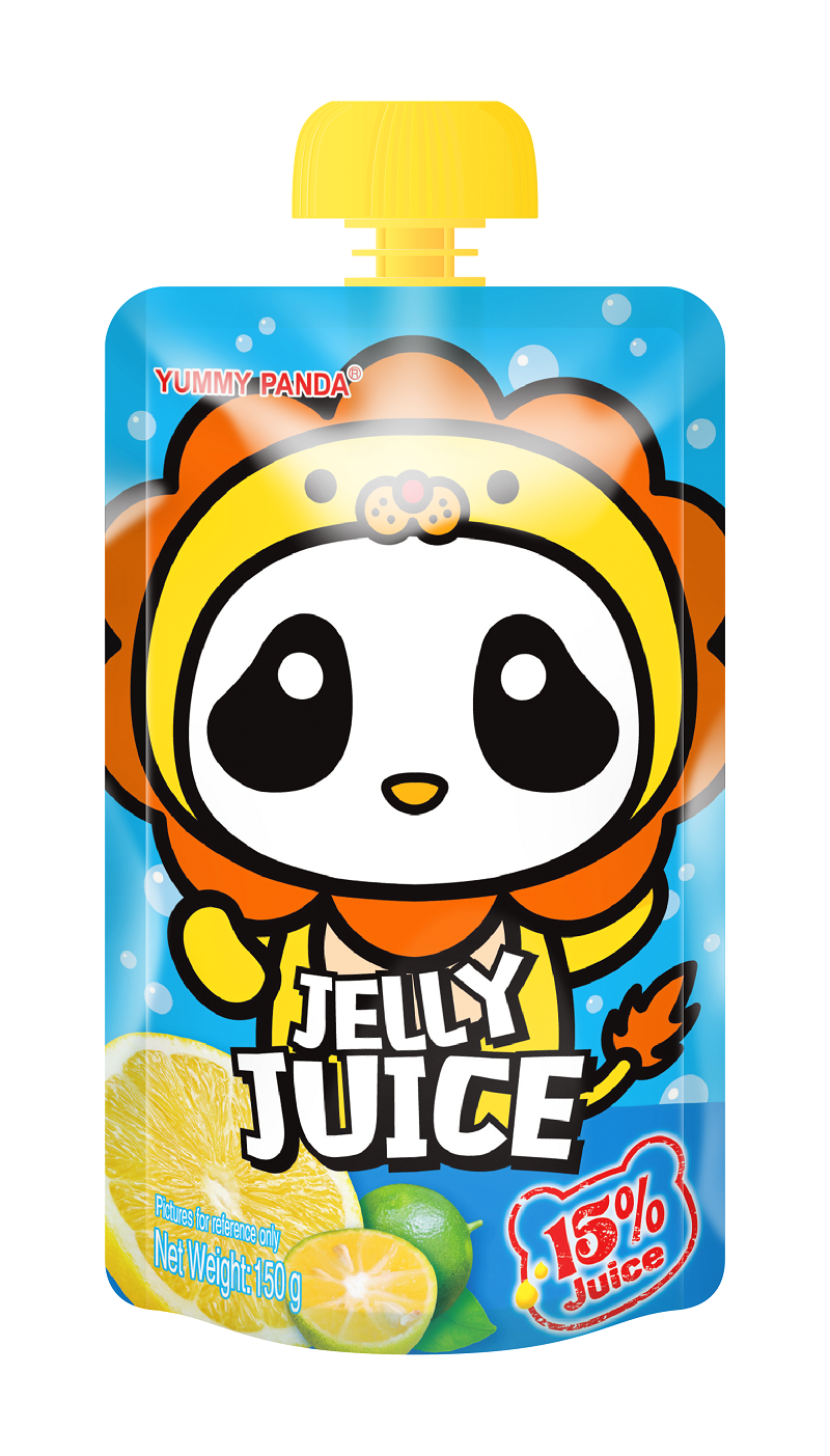 Thùng 36 túi Thạch uống trái cây YUMMY PANDA 150g