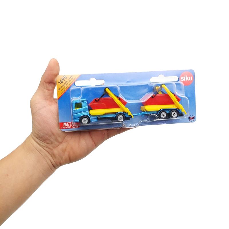 Đồ Chơi Mô Hình Xe Tải Đầu Kéo Và Rơ Móc - Siku 1695