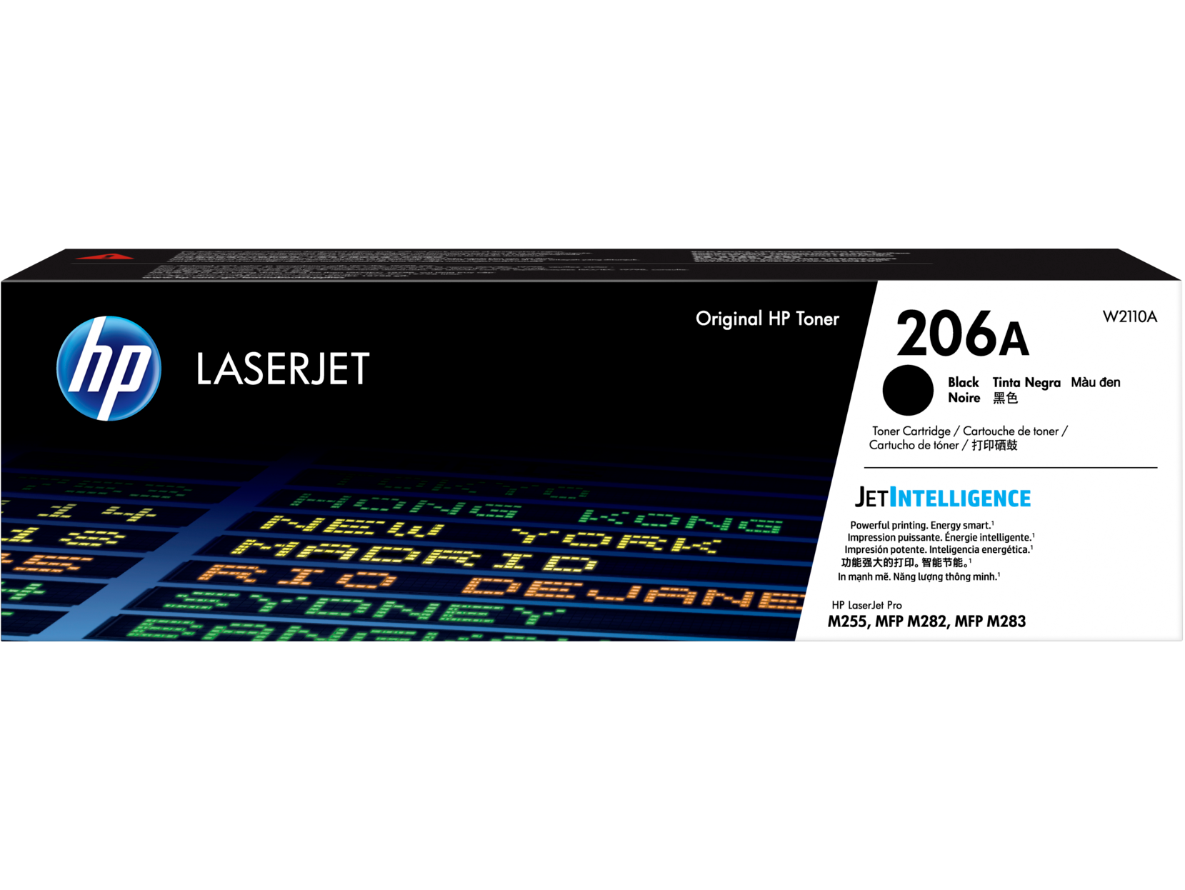 Hộp mực in laser màu đen HP 206A dùng cho máy in LaserJet - Hàng chính hãng