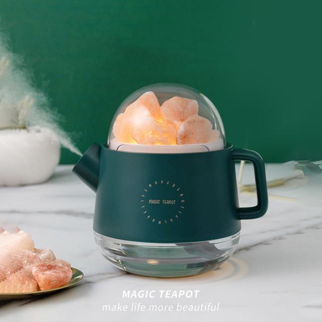 Pha Lê Aromatheraphy Máy Phun Sương Tạo Độ Ẩm USB Không Dây Tinh Máy Khuếch Tán Tinh Dầu Mini Không Humidificador Với Bầu Không Khí Đèn Cho Gia Đình