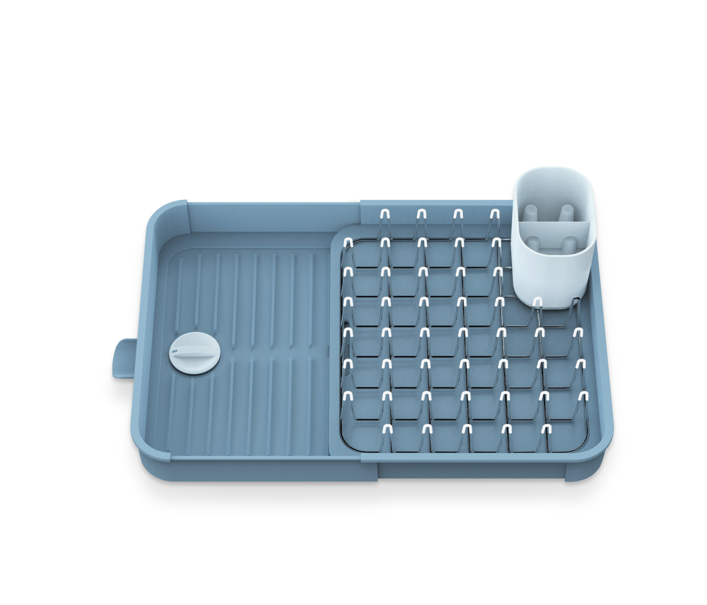 Kệ phơi tách chén Joseph Joseph 003123 - Extend Expandable Dish Drainer Editions Blue