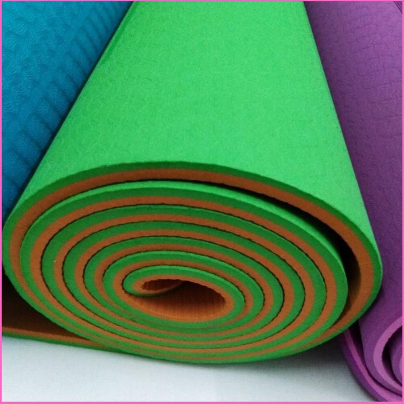 Thảm Yoga 2 Lớp Chống Trơn Trượt TPE Cao Cấp