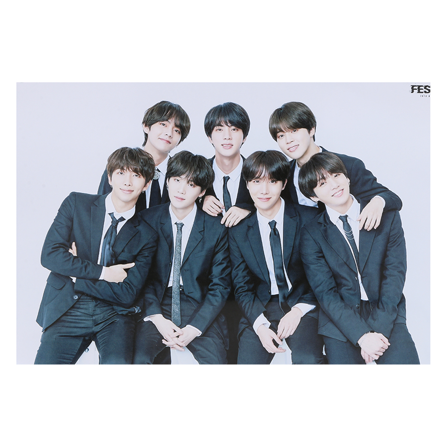 Bộ Poster Ban Nhạc BTS Có Dán