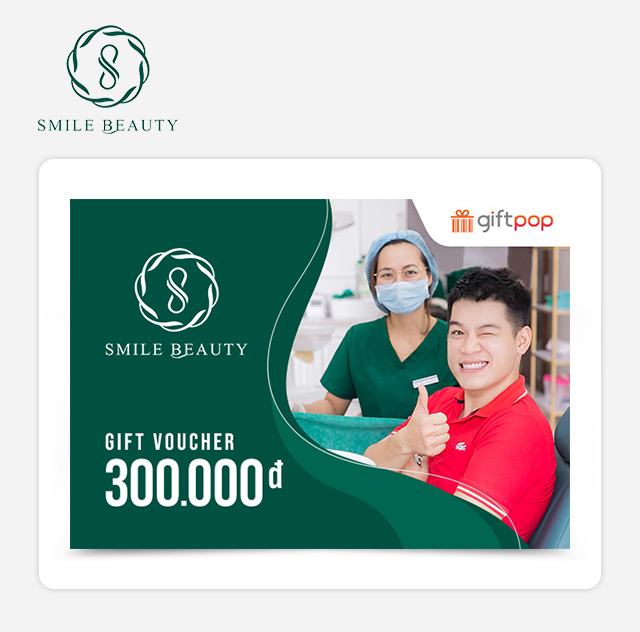 Evoucher - Phiếu Quà Tặng Nha Khoa Smile Beauty 300K