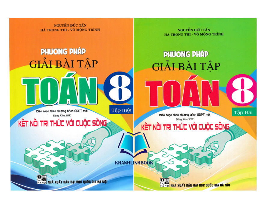 Sách - Combo Phương Pháp Giải Bài Tập Toán 8 - Tập 1 + 2