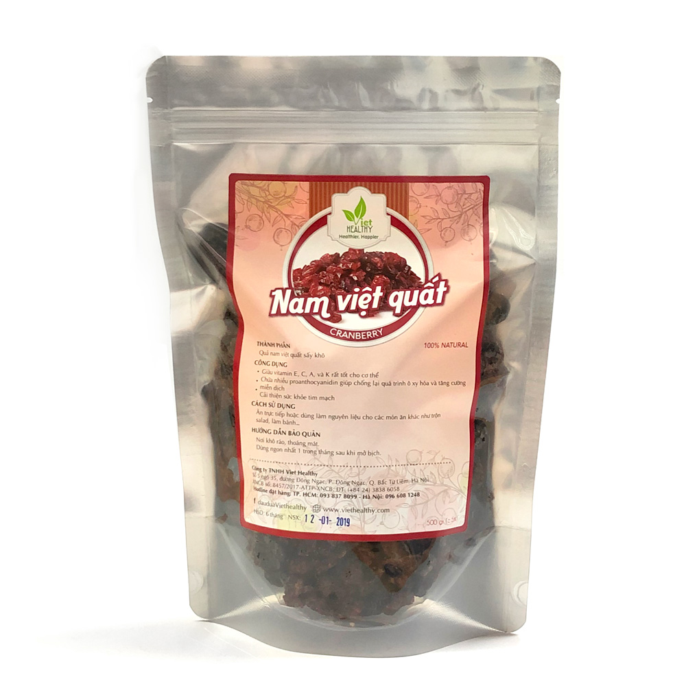 Nam việt quất khô Mỹ 500g