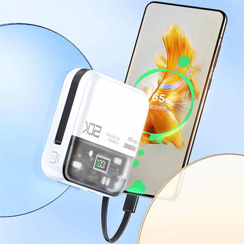 Pin sạc dự phòng Sothing Remax RPP-603 20000mah 2 cổng sạc nhanh, IOS, ANDROID màn hình LED hiển thị- Hàng chính hãng