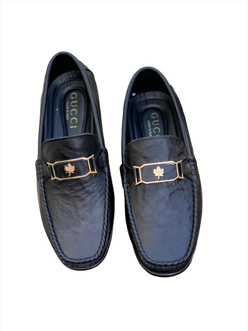 Giầy mọi lười nam da bò Tomshoes, cam kết da thật 100%