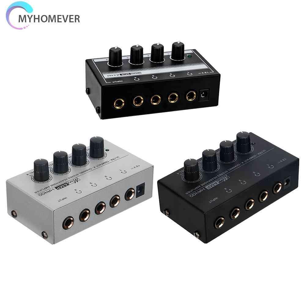 Ultra Bộ Khuếch Đại Âm Thanh 4 Kênh Chuyên Dụng Cho Studio