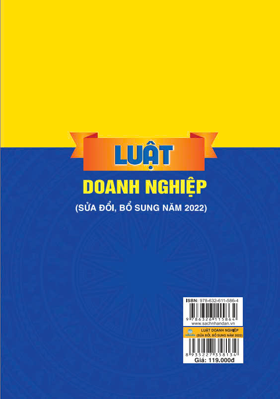 Sách - Luật doanh nghiệp ( Sửa đổi, bổ sung năm 2022)  - ndbooks