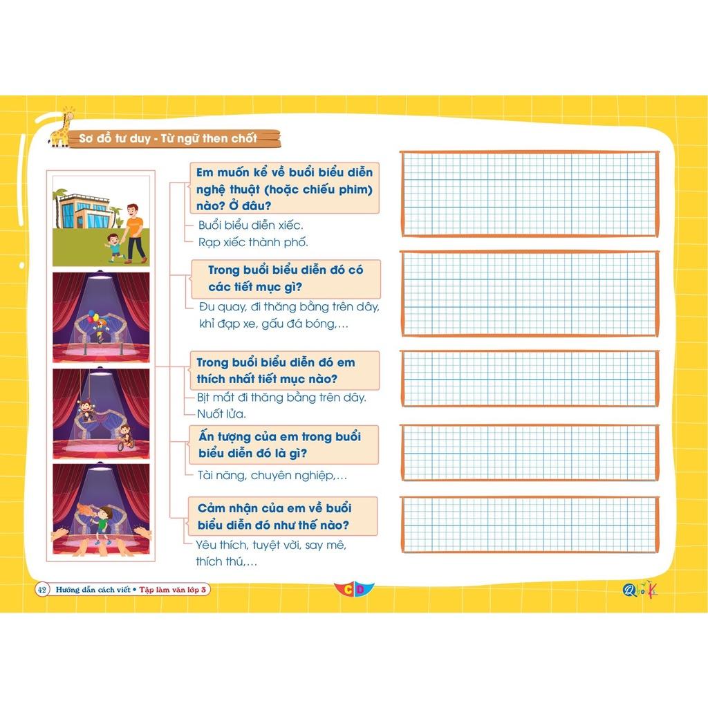 Sách - Hướng dẫn cách viết TẬP LÀM VĂN Lớp 3 - Cánh Diều - Cả năm - BẢN QUYỀN