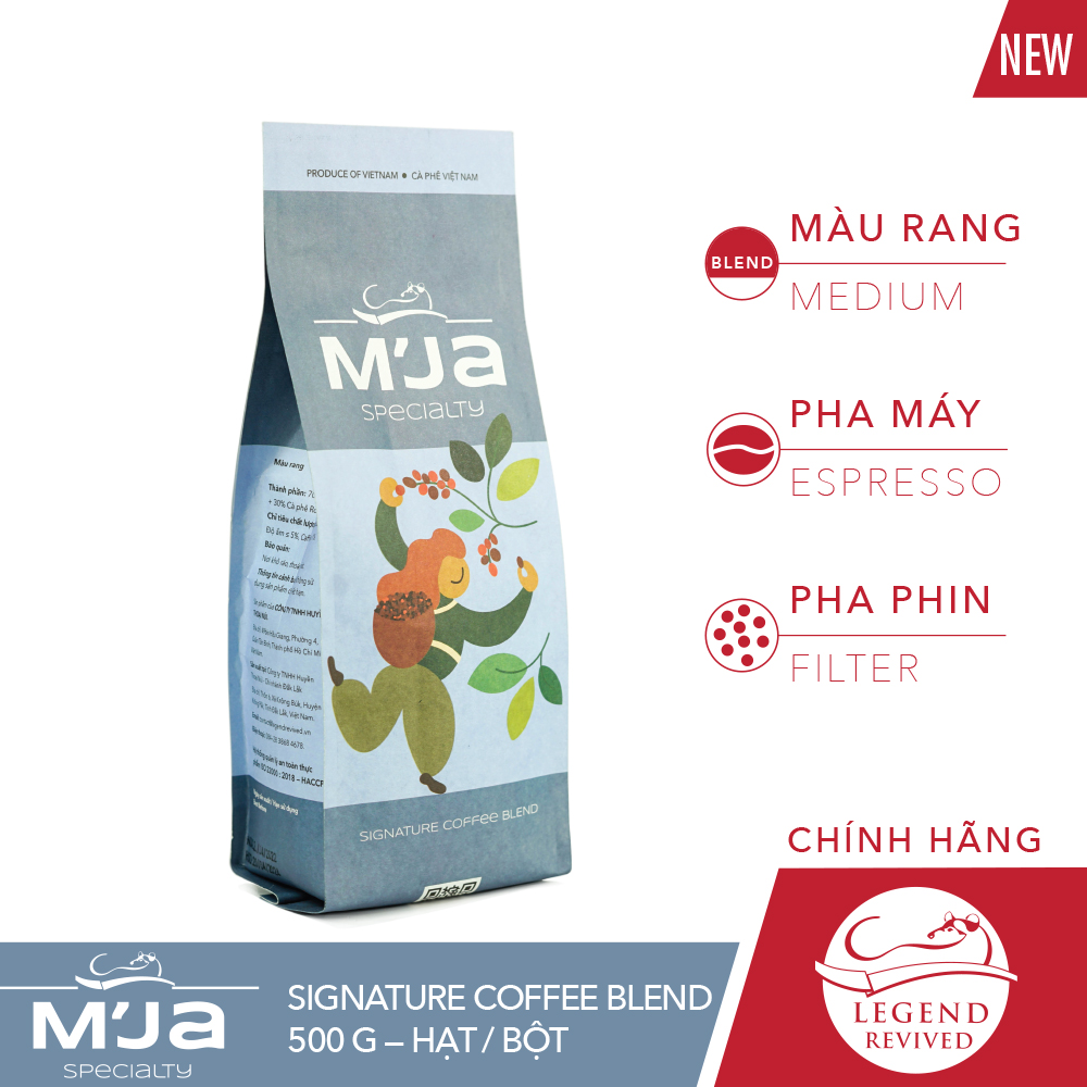 Cà Phê M'JA Signature Coffee Blend 500g